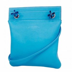 HERMES Blue Shoulder Bag